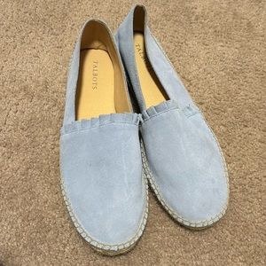 Women’s Talbots Izzy loafers espadrille size 11 blue